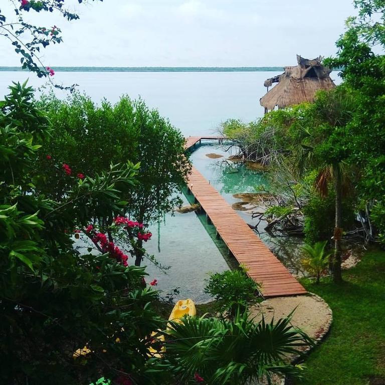 Villas Eco-Romanticas Kuuch Ka'Anil Bacalar Exterior foto